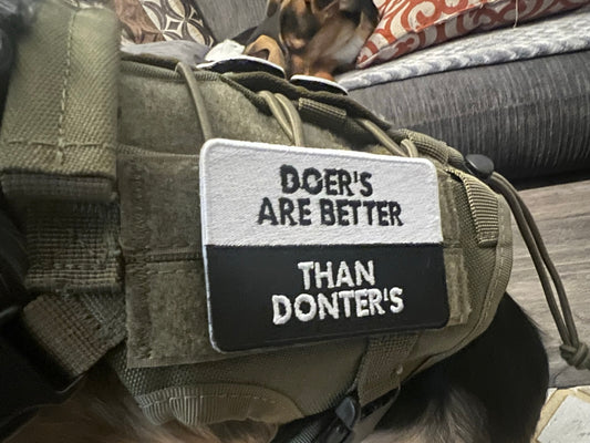 Doers Donters Patch